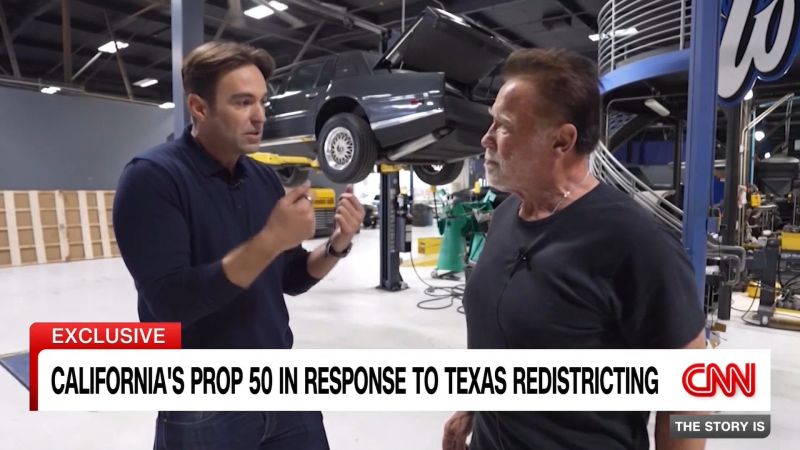 Gavin Newsom responds to Arnold Schwarzenegger’s comments about him surrounding redistricting