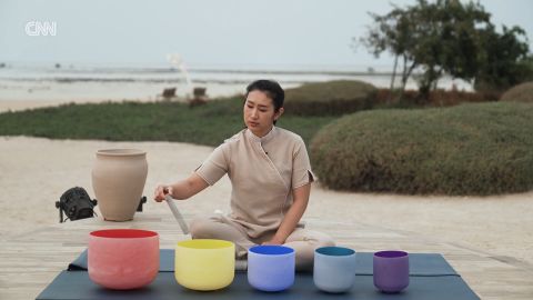 <p>Sound healing is gaining popularity around the world, and Zulal Wellness Resort in the north of Qatar is at the forefront of this transformative trend. CNN’s Bijan Hosseini visits the resort to learn more about the treatment. </p>