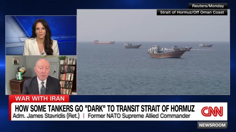 Iran's top security official threatens to shut Strait of Hormuz and retaliate against any country joining US 'economic war'; president says Iran in 'full-scale war'