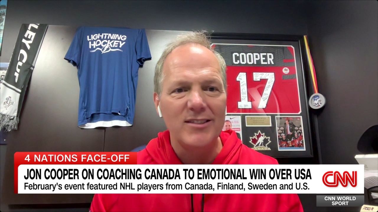 <p>While many would have hoped that rivals USA and Canada would contest for the NHL's 4 Nations Face-Off title, it would have been hard to predict the political tensions between the countries, which would spill out onto the ice. President Donald Trump's notion of Canada being the 51st state, and his threat to place steep tariffs on Canadian imports have stirred a renewed sense of national pride on the northern side of the border. And the Canadian players were determined to win for their people. CNN World Sport's Don Riddell has been speaking to Canada's victorious coach, Jon Cooper.</p>