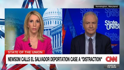 <p>After Gov. Gavin Newsom called the Kilmar Abrego Garcia deportation case a "distraction," Democratic Sen. Chris Van Hollen tells CNN's Dana Bash that voters are "tired" of "politicians who just put their finger to the wind."</p>