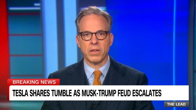 Jake Tapper calls ‘time of death’ on Trump-Musk union | CNN Politics