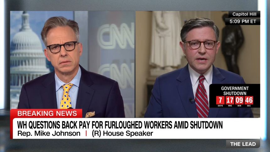 <p>Rep. Mike Johnson joins The Lead</p>