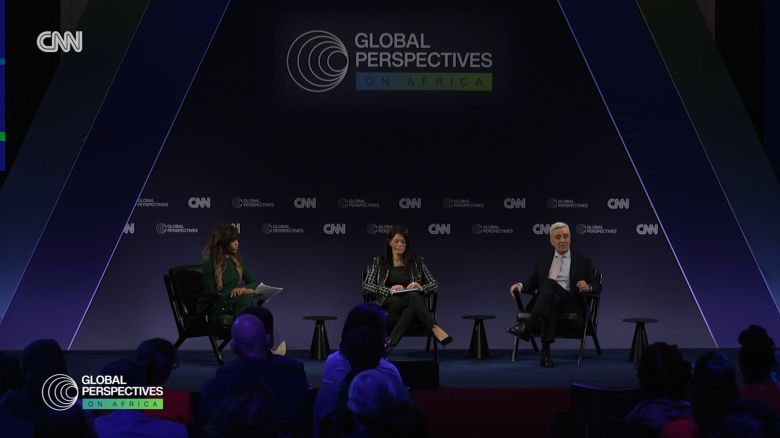 <p>Javier Niño Pérez, ambassador of the European Union to the African Union, and Dr. Rania A. Al-Mashat, Minister of Planning, Economic Development & International Cooperation, Egypt, at Global Perspectives on Africa.</p>