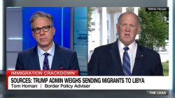 <p>Tom Homan joins The Lead</p>