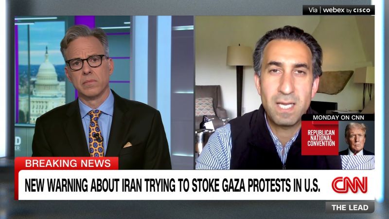 New warning: Iran trying to stoke Gaza protests in U.S.