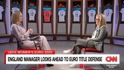 <p>CNN World Sport's Amanda Davies sits down with England women's national football team head coach Sarina Wiegman ahead of next month's UEFA Women's EURO 2025.</p>