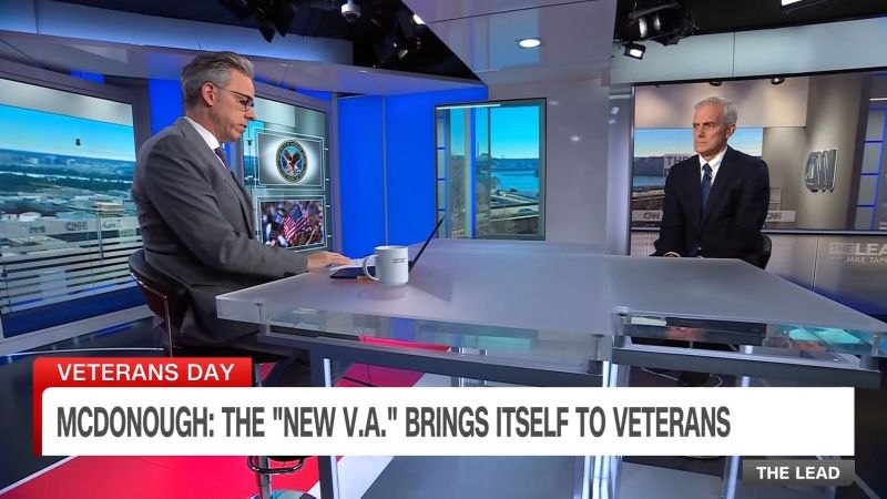 VA secretary on new help for veterans with some cancers