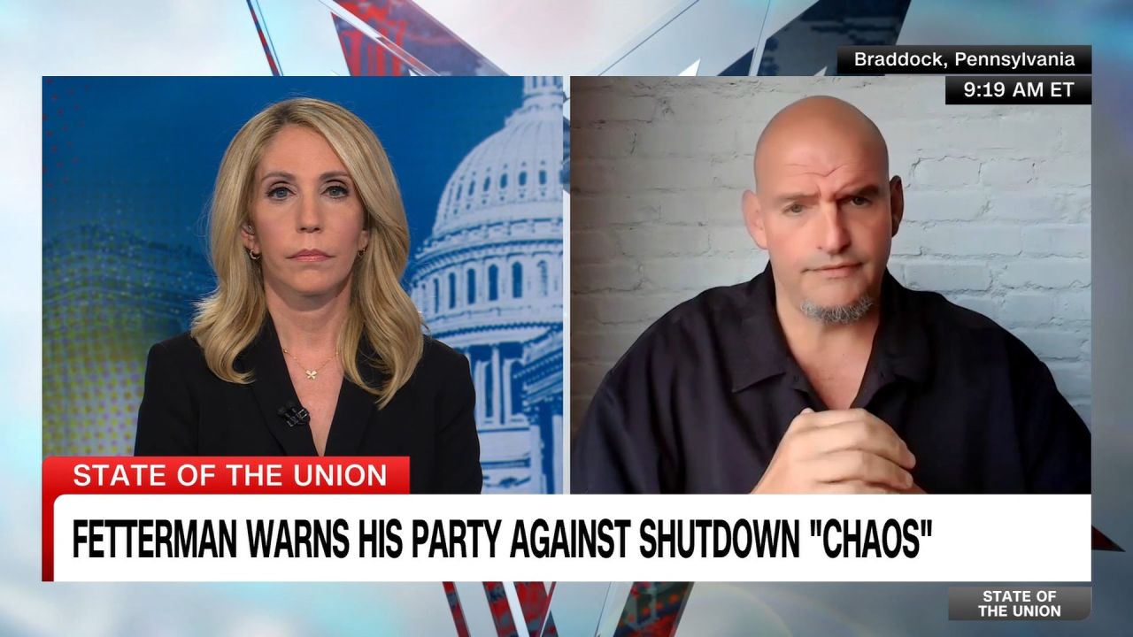 <p>Senator John Fetterman responds to Senate Minority Leader Chuck Schumer not ruling out a possible shutdown, plus what he thinks on whether Democrats can take back the Senate in 2026. </p>