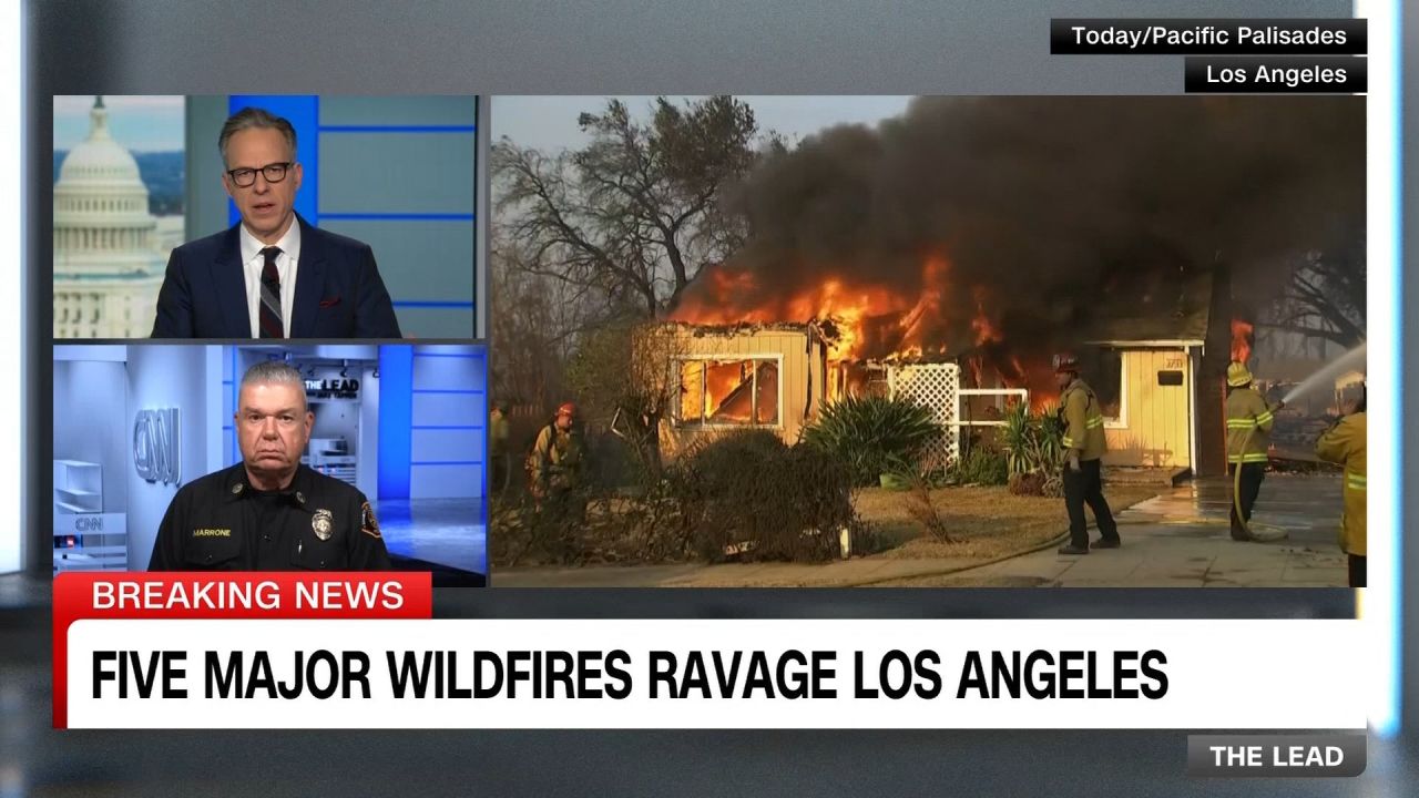 Fire chief on his top priority as more LA wildfires burn CNN