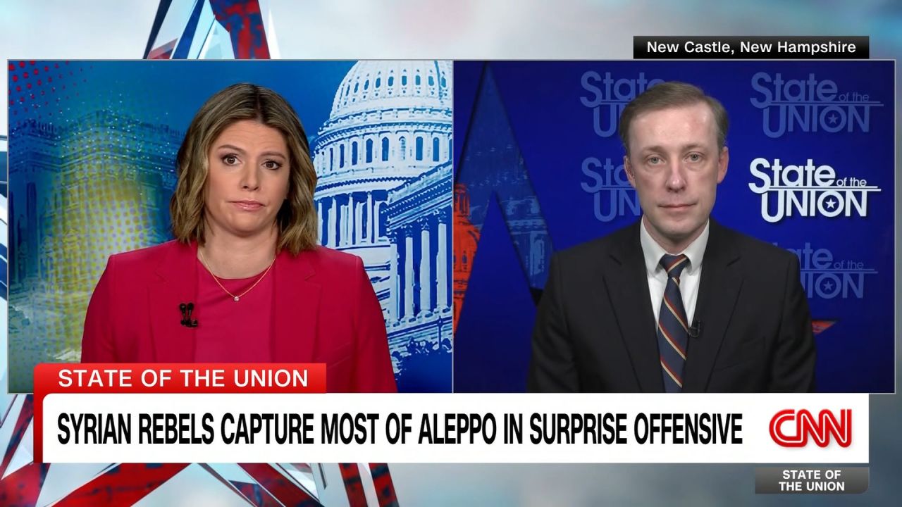 clipped thumbnail - sotu-jake-sullivan-surprise-syria-offensive-shows-iran-russia-distracted-weakened - CNN ID 21166038 - 00:00:30;26