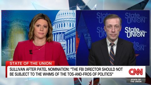 clipped thumbnail - sotu-jake-sullivan-on-potential-trump-retribution-kash-patel - CNN ID 21166098 - 00:00:15;19