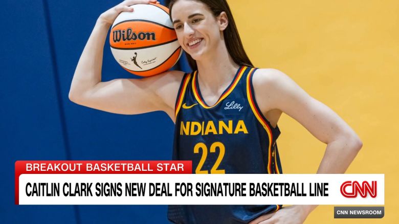 <p>Breakout basketball star Caitlin Clark has signed a multiyear deal with Wilson Sporting Goods for a signature basketball collection. It's the first of its kind since the company created a collection for Michael Jordan in the 1980s. She is the first-ever female athlete to have her own collection with the company.</p>