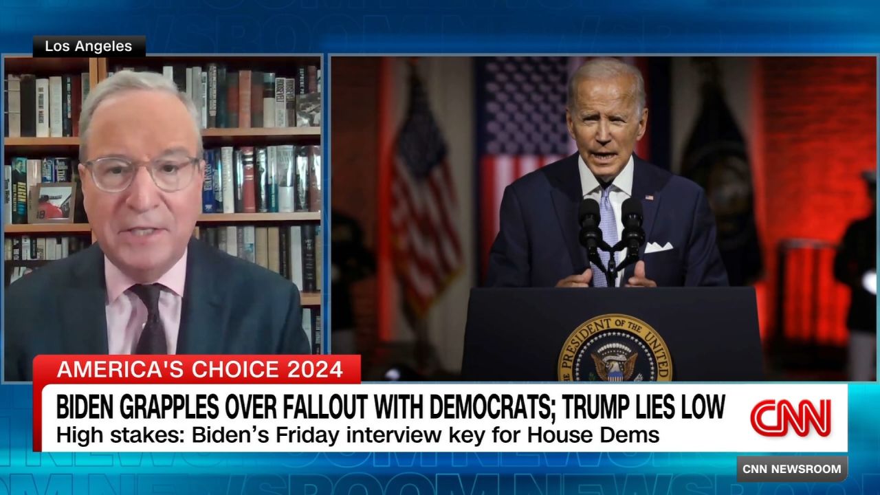 <p>CNN Senior Political Analyst Ron Brownstein discusses ongoing media controversy over Biden's debate preformance, as the President insists he's staying in the race.</p>