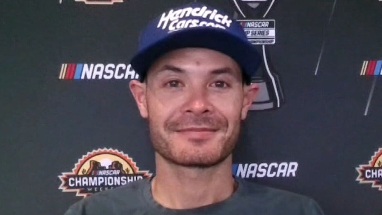 <p>After winning his second NASCAR Cup Series Championship on Sunday, Kyle Larson now has his sights set on the three and four claimed by Tony Stewart and Jeff Gordon. Larson became a 2-time NASCAR champion in dramatic circumstances at the phoenix raceway, breaking the heart of rival Denny Hamlin to deny him the title once again. He speaks to CNN's Coy Wire. </p>