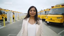 <p>School buses are the largest mass transport system in the country, and yet they’ve barely changed over the last 100 years. Bill Weir travels to California to meet a mother who is bringing child transportation into the 21st century, and has made Oakland the first fully electric powered school bus district in the country. </p>