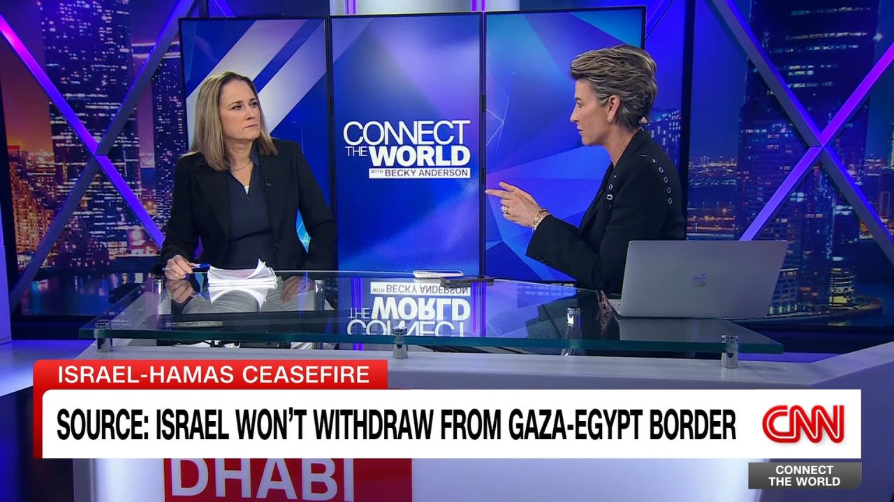 <p>A source tells CNN that Israel won’t withdraw from the Philadelphi Corridor, citing the threat of weapons smugglers getting arms to Hamas. This announcement comes just days before the first phase of the ceasefire-hostage deal is set to expire. CNN’s Paula Hancocks breaks it down.</p><p><br /></p>