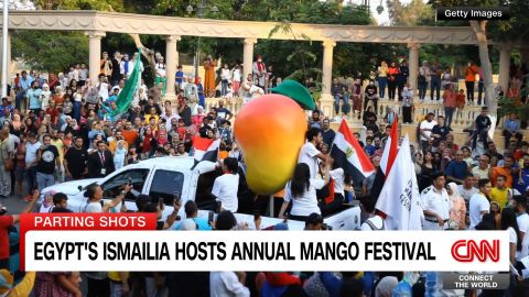 <p>CNN’s Christina Macfarlane takes a closer look at the “juiciest” festival in Egypt, celebrating mangoes. </p>