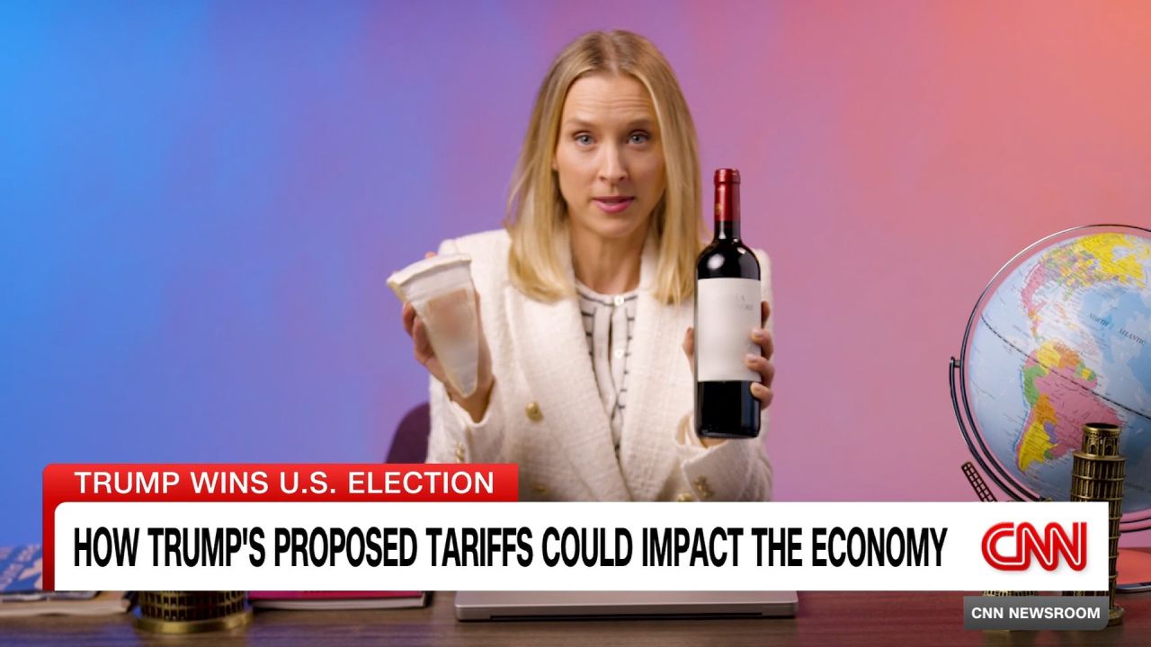 <p>CNN's Vanessa Yurkevich explains how Donald Trump's tariff proposals could raise prices for Americans.</p>