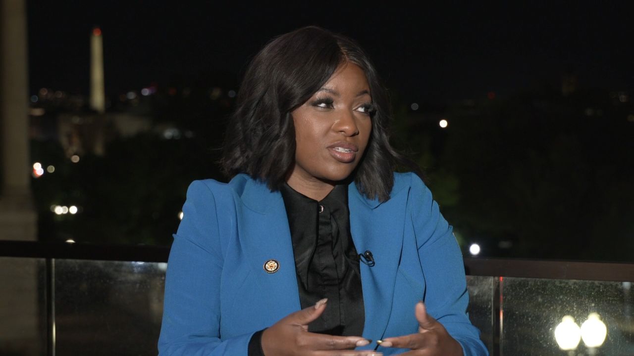 Rep. Jasmine Crockett Says White House "Twisted Somebody's Arm" To Block Push to Release Epstein Files