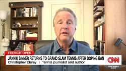 <p>CNN World Sport's Patrick Snell discusses Jannik Sinner and Carlos Alcaraz's chances at the French Open with tennis journalist and author Christopher Clarey.</p>