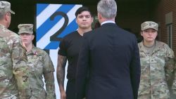 <p>Army Secretary Dan Driscoll awarded medals to soldiers who helped halt yesterday’s shooting by subduing the suspect who wounded five people in a shooting at Fort Stewart.</p>