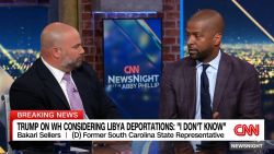 <p>The White House is moving forward with its plan to send some undocumented migrants to Libya, a source tells CNN. Republican Joe Borelli says a lot of Americans don’t care what happens to undocumented migrants after they are deported. Bakari Sellers says that thinking is “undemocratic and un-American.”</p>