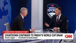 <p>Atlanta World Cup Ambassador Kevin Egan catches up with World Sports Don Riddell ahead of Friday's FIFA World Cup draw.</p>