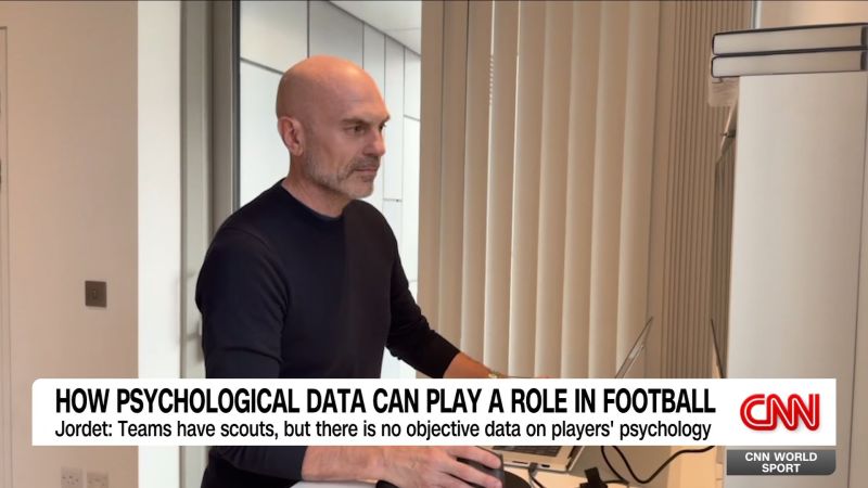 How psychological data can play a role in football