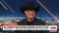 <p>Democratic strategist Chuck Rocha announces he won’t run to lead the Democratic party as the DNC Chair. So who’s the best candidate to lead the party into the future? Abby Phillip and her NewsNight panelists discuss.</p>