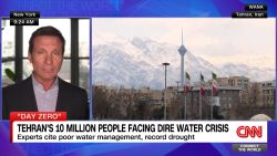 <p>Experts say it could be just weeks until the Iranian capital runs out of water. CNN Chief Climate Correspondent Bill Weir speaks to Becky Anderson.</p>