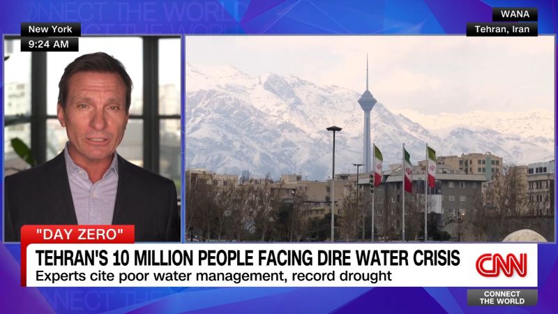 Tehran’s 10 million residents face a dire water crisis