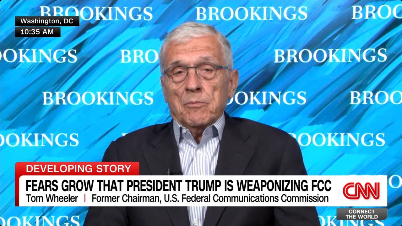 <p>Fears are growing that President Trump is turning the Federal Communications Commission into a political weapon. Former FCC chairman Tom Wheeler talks about those concerns. </p>