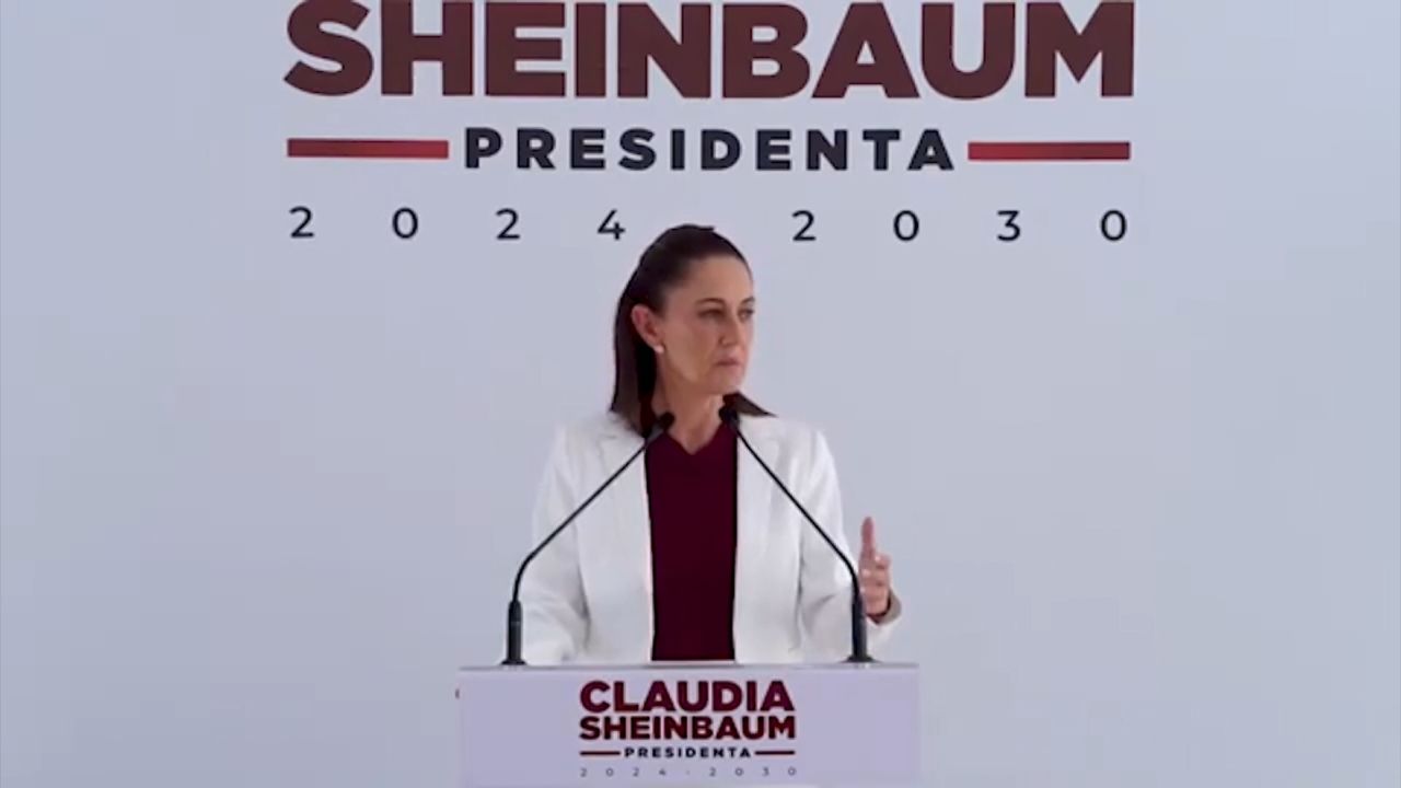 <p>Claudia Sheinbaum, la candidata ganadora de la elección presidencial en México, difundió los resultados de la encuesta a la ciudadanía sobre la reforma al Poder Judicial encargada por su partido, Morena. “Nosotros ganamos la elección con el 59%. Más del 59% considera que es necesaria una reforma y más del 59% está de acuerdo con que haya una elección directa”, señaló Sheinbaum.</p>