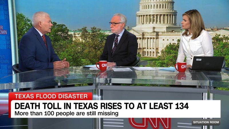 'Occurrences will happen again… we need to be prepared": GOP Rep. Sessions on aftermath of Texas flooding | CNN