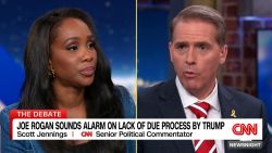 <p>On his podcast, Joe Rogan voiced some concern over the possibility that innocent people could accidentally be deported to El Salvador. Is the White House in trouble if supporters like Rogan are breaking from this issue? Abby Phillip and her NewsNight panel discuss.</p>
