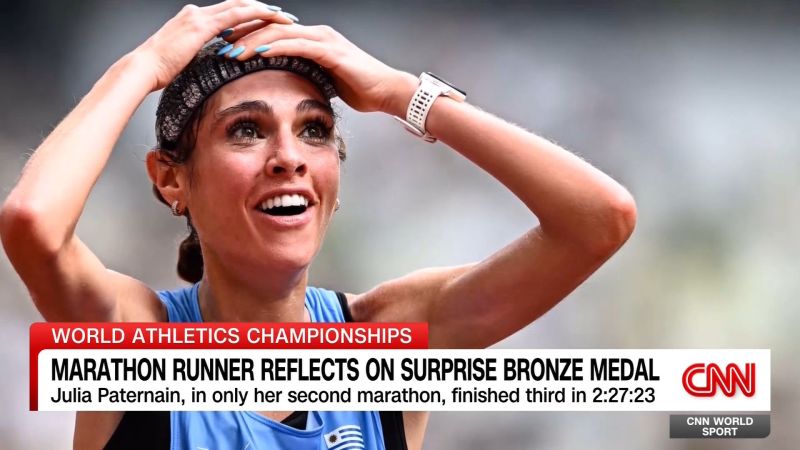 Marathon runner reflects on surprise bronze medal