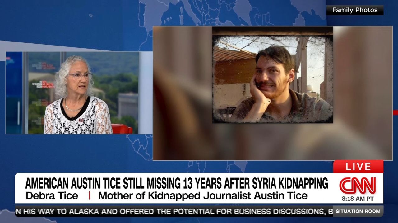 <p>Debra Tice, the mother of American journalist Austin Tice kidnapped in 2012 near the Syrian capital, joined The Situation Room to discuss the latest on documents she says she was able to review under the Trump administration, offering new intelligence into her son's condition while detained.</p>