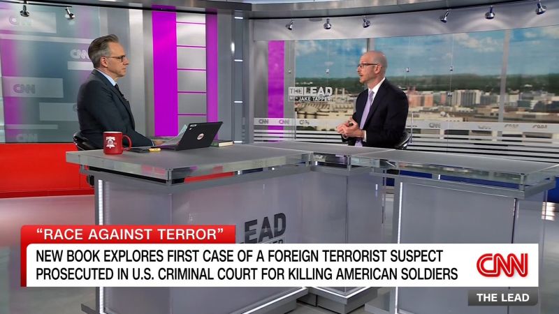 The former prosecutor who inspired Tapper’s new book ‘Race Against Terror’