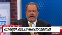 <p>CNN visits a Black-owned store selling MAGA merchandise. How does this reflect the intersection of race and politics in the 2024 election? Our NewsNight panelists discuss.</p>