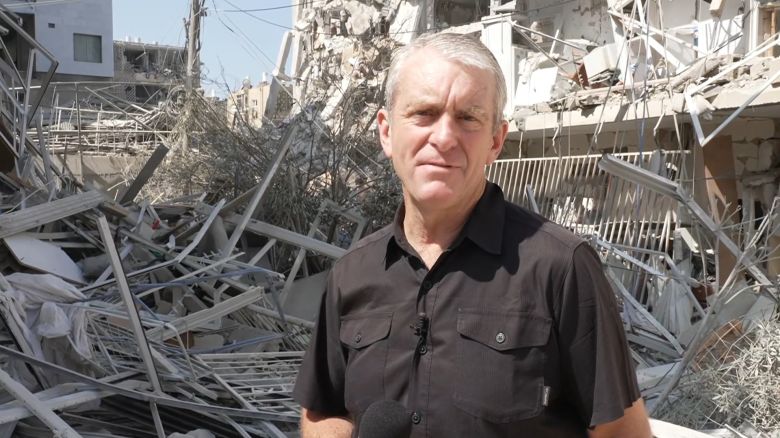 <p>CNN's Nic Robertson shows aftermath of deadly Iranian missile attack in a residential area in central Israeli city of Bat Yam. The death toll in Israel from overnight strikes by Iran has risen to at least 10, as emergency workers on the ground continue search and rescue operations.</p>