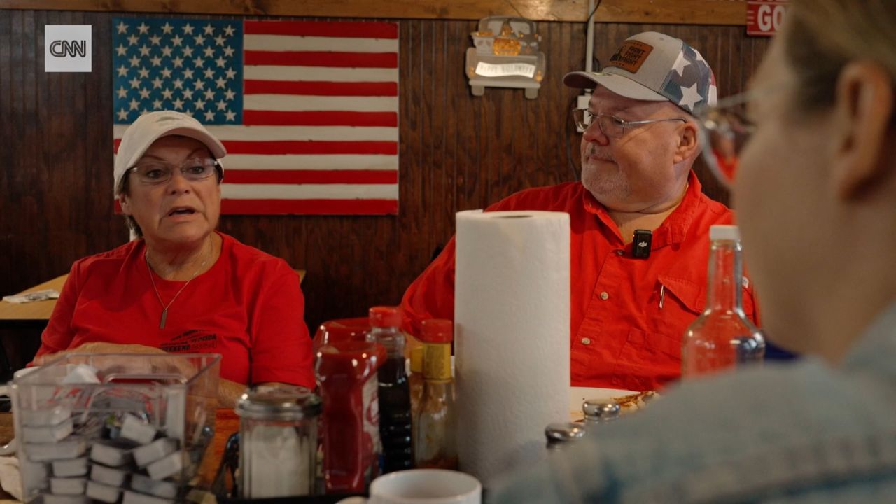 <p>The local GOP chairman tells CNN's Elle Reeve why Georgia's Brantley County is the most pro-Trump county in any 2024 swing state. "When there's too much month at the end of the money, people vote with their wallet."</p>