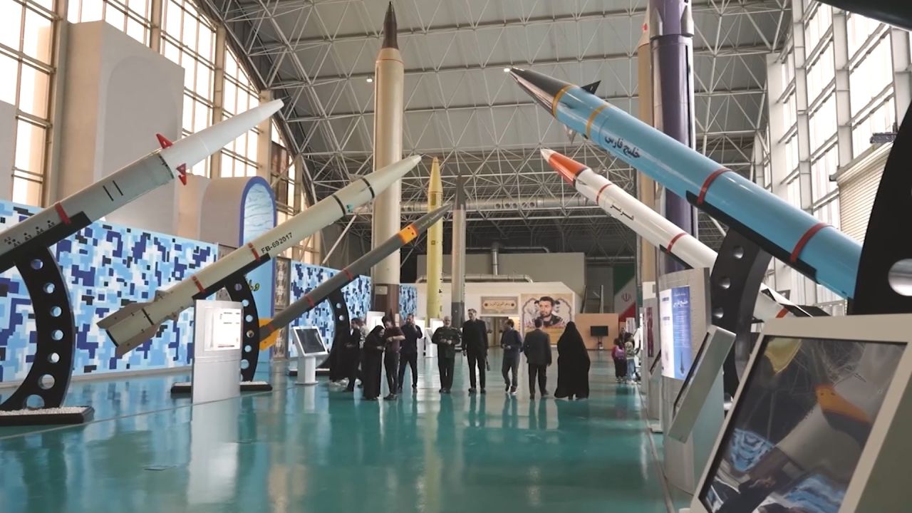 <p>CNN's Fred Pleitgen gets a close-up look at the types of missiles Iran's Revolutionary Guard Corps used in the attack on Israel in mid April. </p>