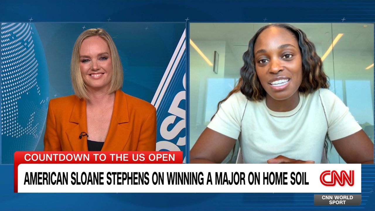 <p>Eight years on since lifting the title, Sloane Stephens says the experience of winning the US Open as an American is "unreal". </p><p>Stephens defeated compatriot Madison Keys to the title but it's Keys who has will have her eyes set on US Open glory this year after having secured her maiden Grand Slam title in Australia at the start of the year.</p><p>Speaking with CNN's Amanda Davies, Stephens began by discussing the news that this year's US Open will offer record prize money and whether the move goes far enough to satisfy players financial demands. </p>