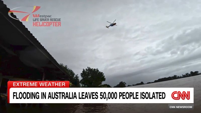Parts of Australia got months worth of rain in just a few days.