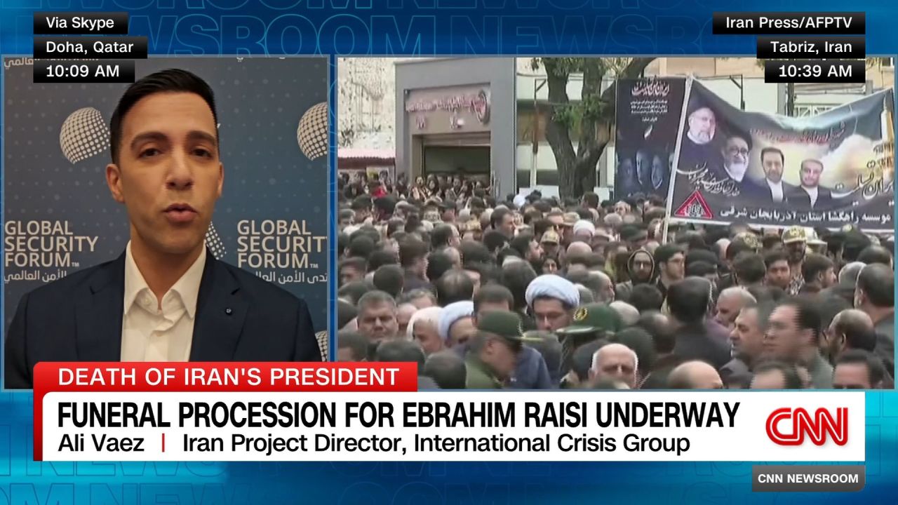 <p>Ali Vaez, Iran Project Director at the International Crisis Group, joins CNN's Max Foster to discuss what comes next for Iran following the death of President Ebrahim Raisi, including the process of finding his successor -- and the potential rivalries that search could stir up within Iran's conservative camp.</p>