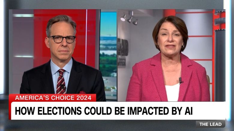 <p>Jake Tapper reports on AI and Sen. Amy Klobuchar joins The Lead</p>