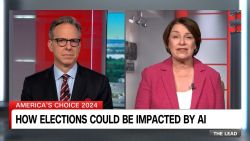 <p>Jake Tapper reports on AI and Sen. Amy Klobuchar joins The Lead</p>