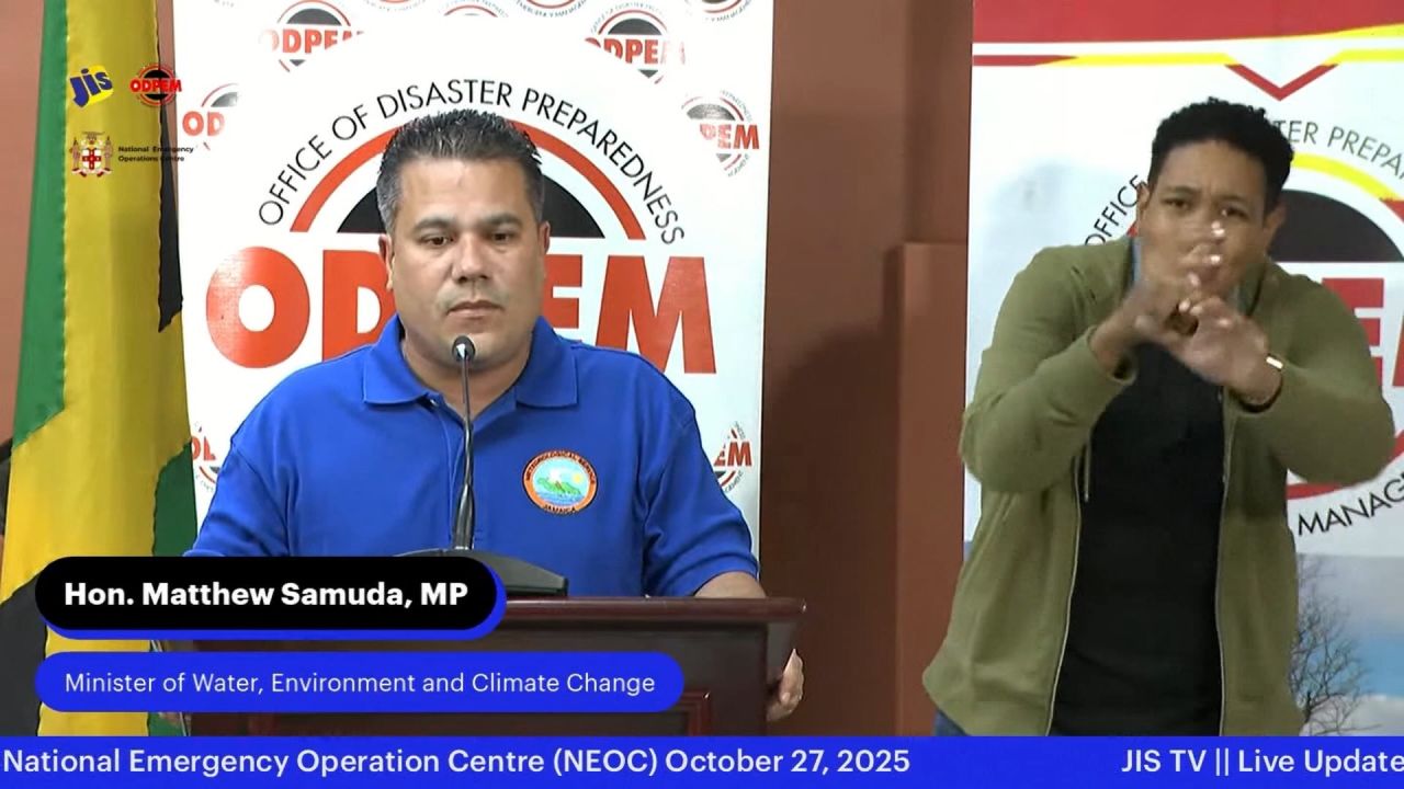 Jamaica’s climate change minister said Monday that the time for preparation is “all but over” as Hurricane Melissa moves toward the island.