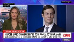 <p>Regional diplomats and Trump allies tell CNN his son-in-law Jared Kushner will play a pivotal role in the administration's handling of the Middle East, but is not likely to have a formal job within it. CNN's Kylie Atwood reports. </p>